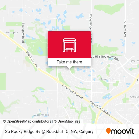 Sb Rocky Ridge Bv @ Rockbluff Cl NW map