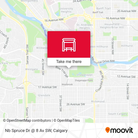 Nb Spruce Dr @ 8 Av SW plan
