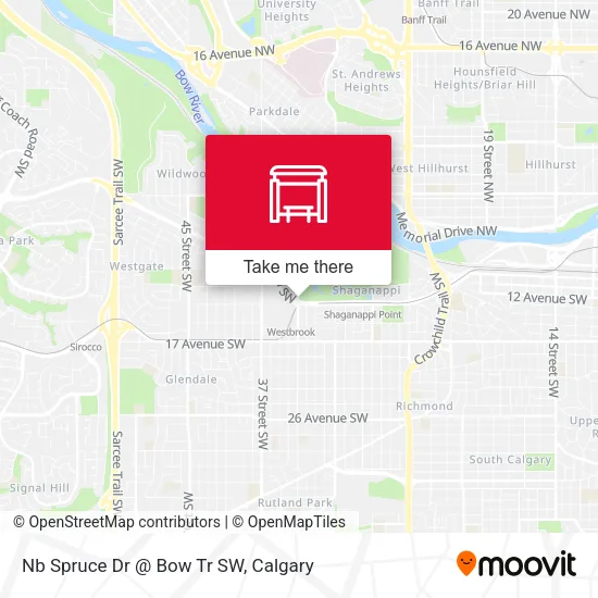 Nb Spruce Dr @ Bow Tr SW plan