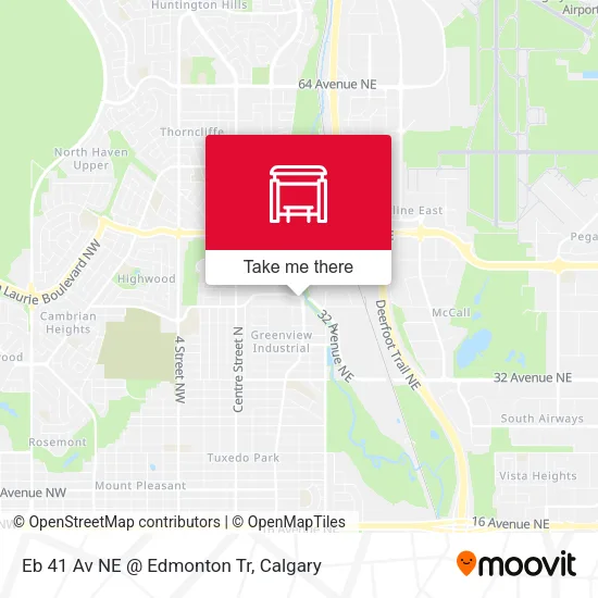 Eb 41 Av NE @ Edmonton Tr plan