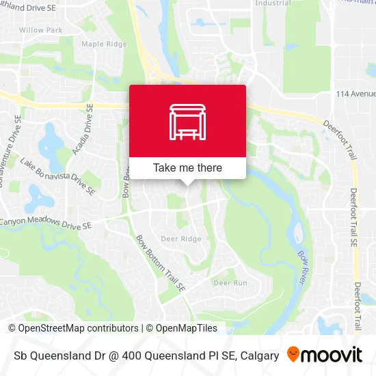 Sb Queensland Dr @ 400 Queensland Pl SE map