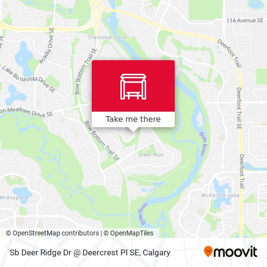 Sb Deer Ridge Dr @ Deercrest Pl SE map