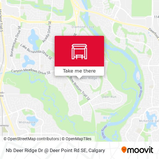Nb Deer Ridge Dr @ Deer Point Rd SE map