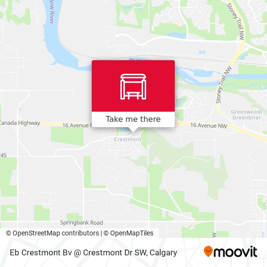 Eb Crestmont Bv @ Crestmont Dr SW plan