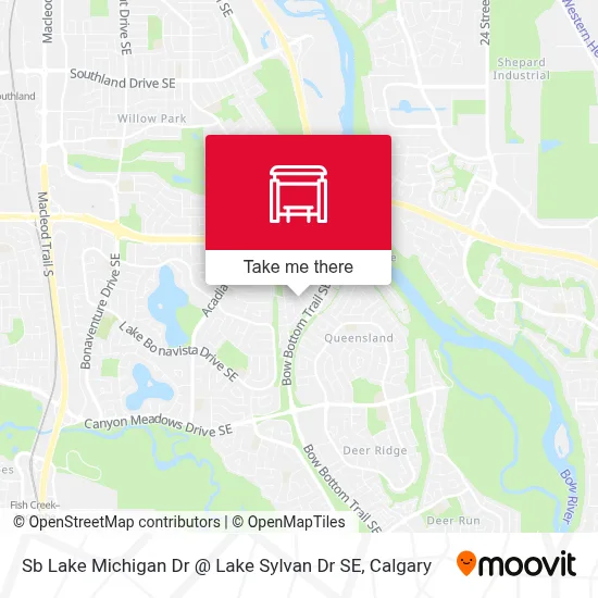 Sb Lake Michigan Dr @ Lake Sylvan Dr SE map