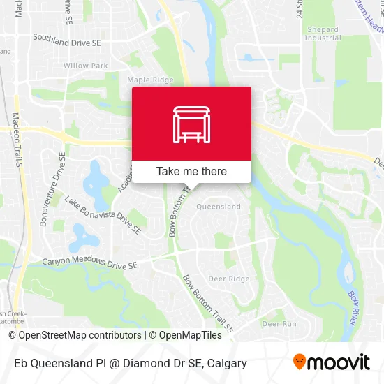 Eb Queensland Pl @ Diamond Dr SE map