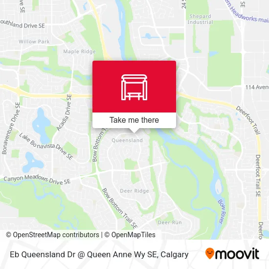 Eb Queensland Dr @ Queen Anne Wy SE map