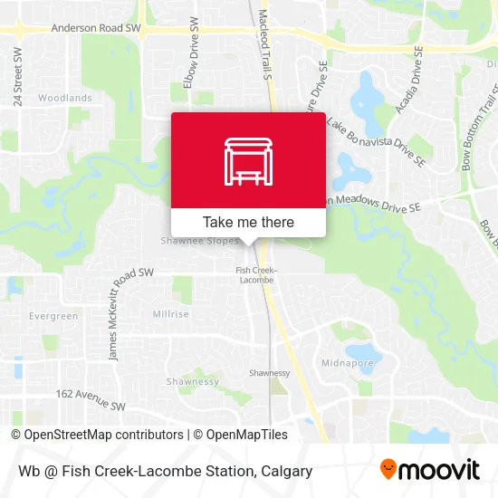 Wb @ Fish Creek-Lacombe Station plan