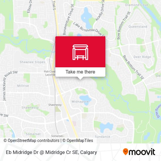 Eb Midridge Dr @ Midridge Cr SE map