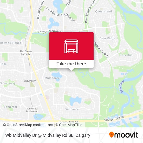 Wb Midvalley Dr @ Midvalley Rd SE map