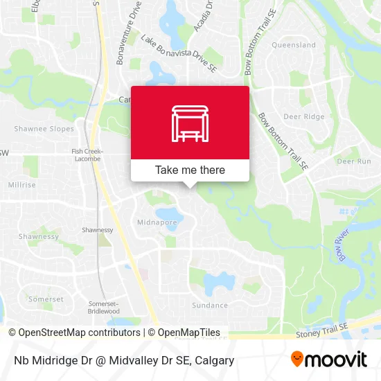 Nb Midridge Dr @ Midvalley Dr SE map