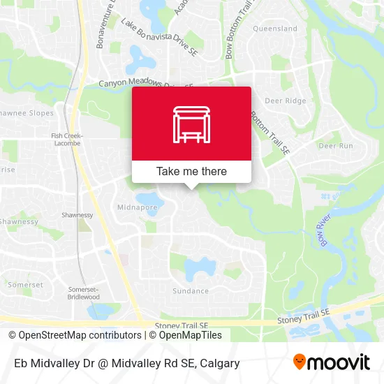 Eb Midvalley Dr @ Midvalley Rd SE map