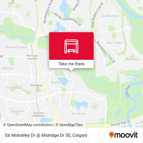 Eb Midvalley Dr @ Midridge Dr SE map