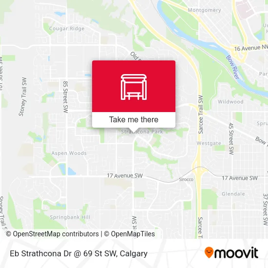 Eb Strathcona Dr @ 69 St SW plan