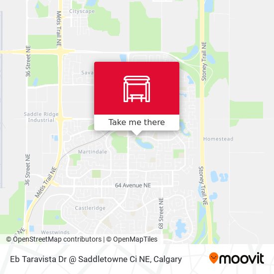 Eb Taravista Dr @ Saddletowne Ci NE plan