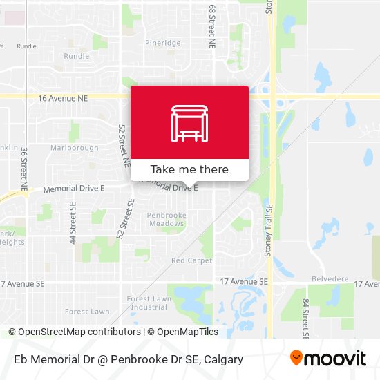 Eb Memorial Dr @ Penbrooke Dr SE map