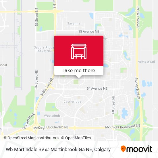 Wb Martindale Bv @ Martinbrook Ga NE map