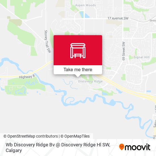 Wb Discovery Ridge Bv @ Discovery Ridge Hl SW map