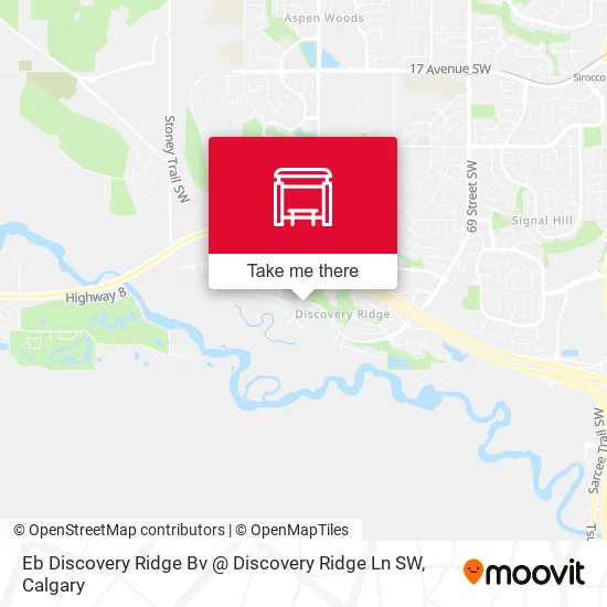 Eb Discovery Ridge Bv @ Discovery Ridge Ln SW map
