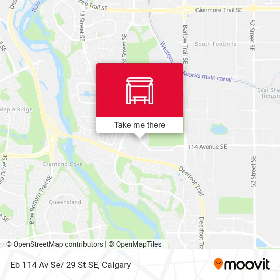Eb 114 Av Se/ 29 St SE map