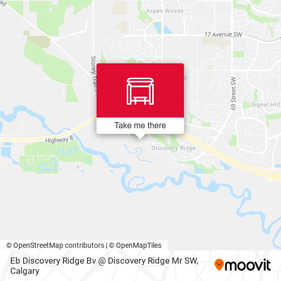Eb Discovery Ridge Bv @ Discovery Ridge Mr SW map