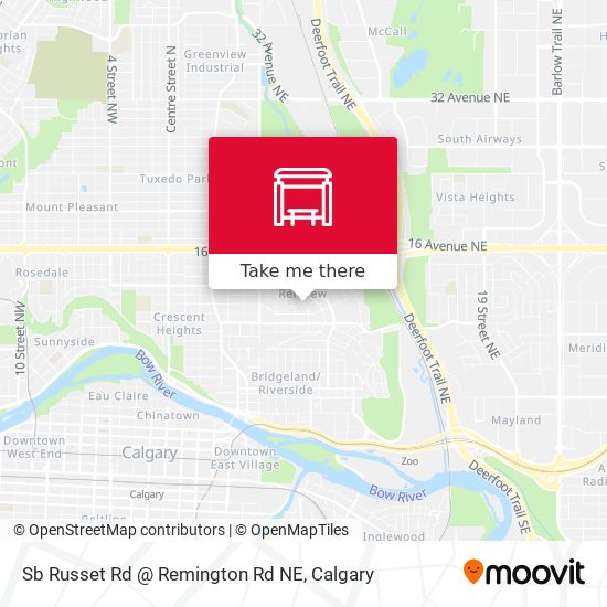 Sb Russet Rd @ Remington Rd NE plan