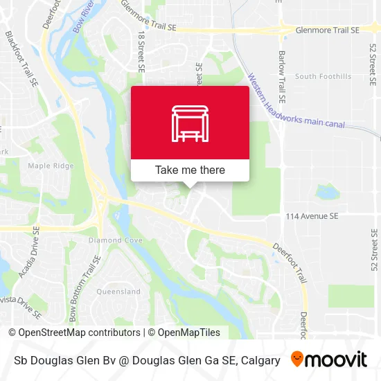 Sb Douglas Glen Bv @ Douglas Glen Ga SE map