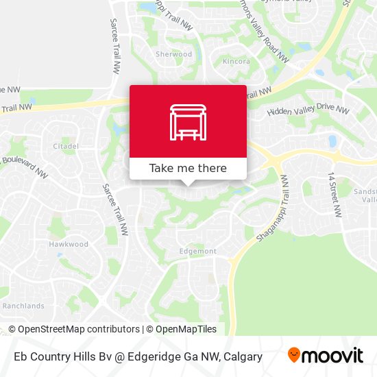 Eb Country Hills Bv @ Edgeridge Ga NW map