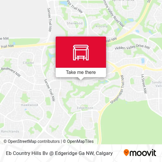 Eb Country Hills Bv @ Edgeridge Ga NW map
