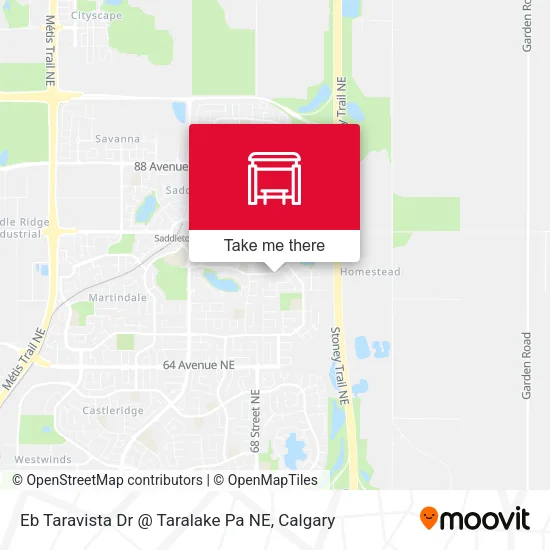Eb Taravista Dr @ Taralake Pa NE map