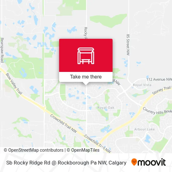Sb Rocky Ridge Rd @ Rockborough Pa NW map