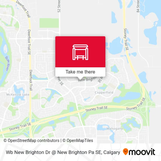 Wb New Brighton Dr @  New Brighton Pa SE map