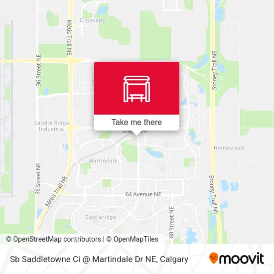 Sb Saddletowne Ci @ Martindale Dr NE plan