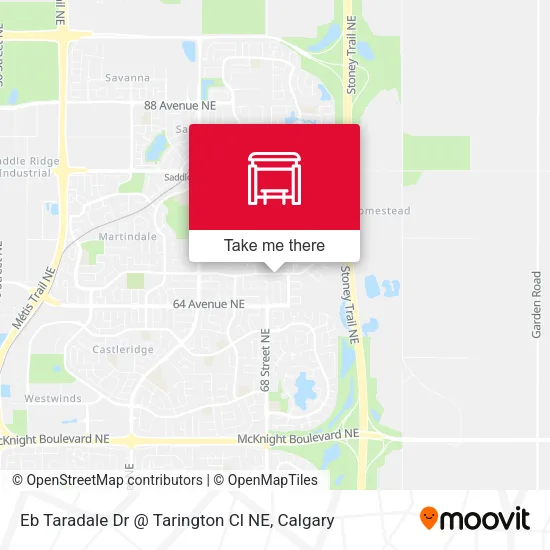Eb Taradale Dr @ Tarington Cl NE map