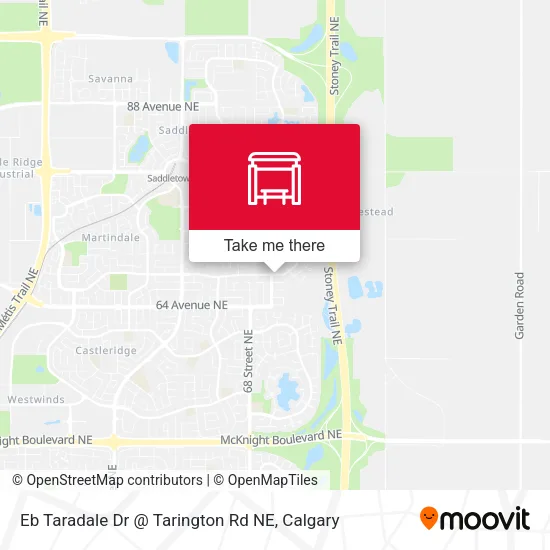 Eb Taradale Dr @ Tarington Rd NE map