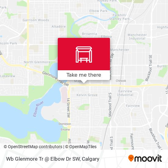 Wb Glenmore Tr @ Elbow Dr SW plan