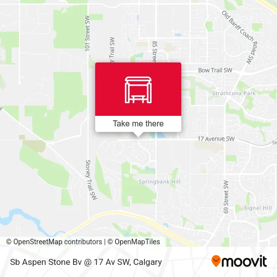 Sb Aspen Stone Bv @ 17 Av SW map