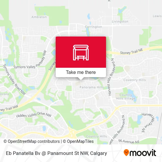 Eb Panatella Bv @ Panamount St NW map