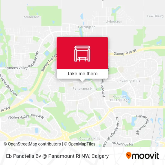 Eb Panatella Bv @ Panamount Ri NW map