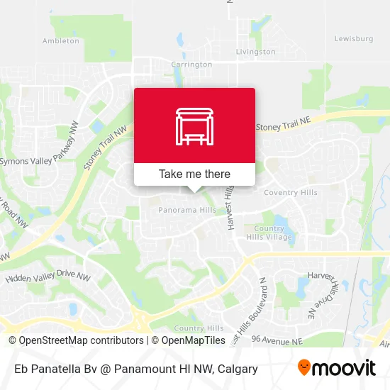 Eb Panatella Bv @ Panamount Hl NW plan