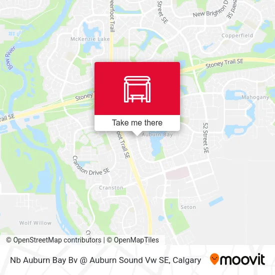 Nb Auburn Bay Bv @ Auburn Sound Vw SE map