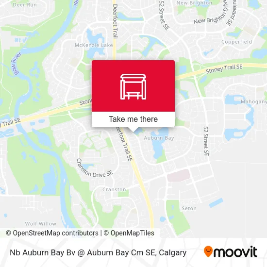 Nb Auburn Bay Bv @ Auburn Bay Cm SE map