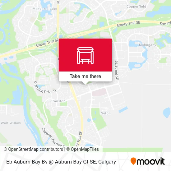 Eb Auburn Bay Bv @ Auburn Bay Gt SE map