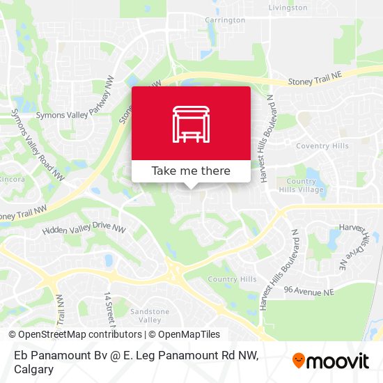 Eb Panamount Bv @ E. Leg Panamount Rd NW map