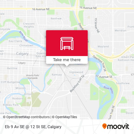 Eb 9 Av SE @ 12 St SE map