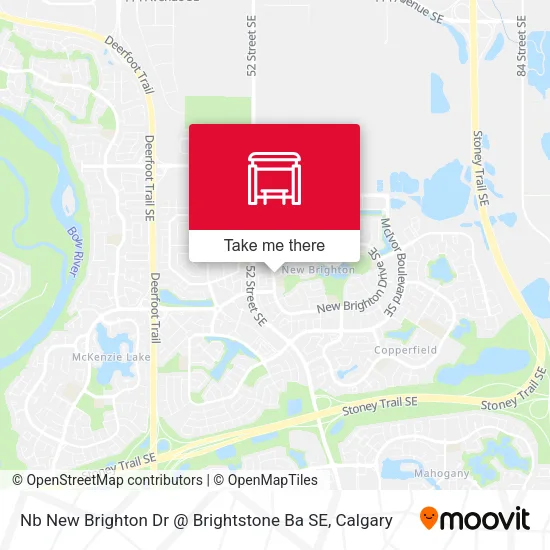 Nb New Brighton Dr @ Brightstone Ba SE map