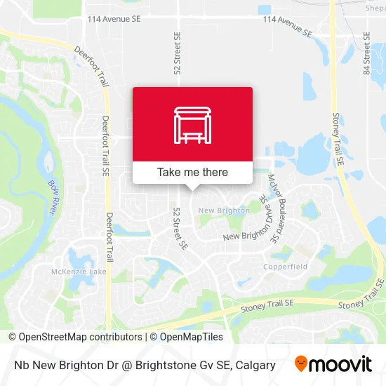 Nb New Brighton Dr @  Brightstone Gv SE map