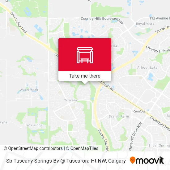 Sb Tuscany Springs Bv @ Tuscarora Ht NW map