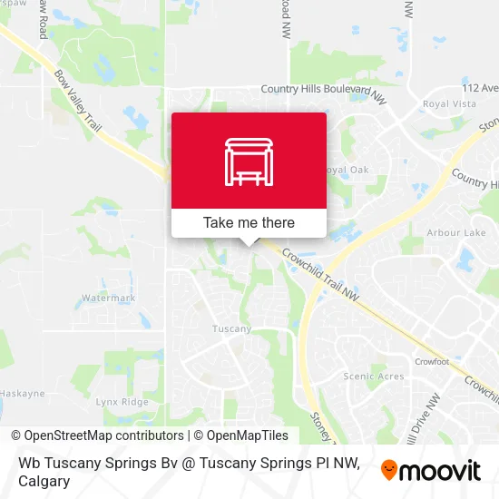 Wb Tuscany Springs Bv @ Tuscany Springs Pl NW map