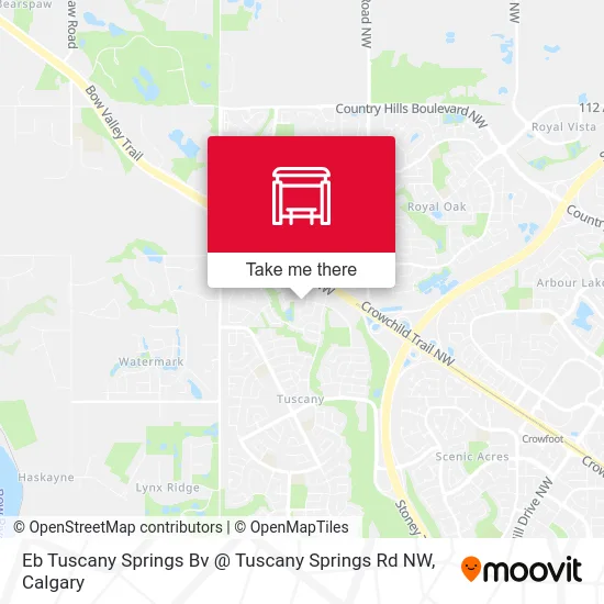 Eb Tuscany Springs Bv @ Tuscany Springs Rd NW map